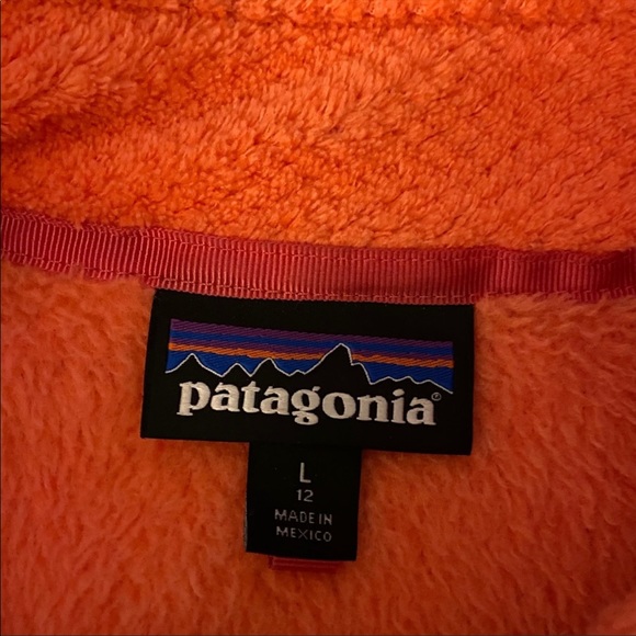 Patagonia Girl’s Snap-T pullover Large (12) in Pink! - Picture 2 of 3